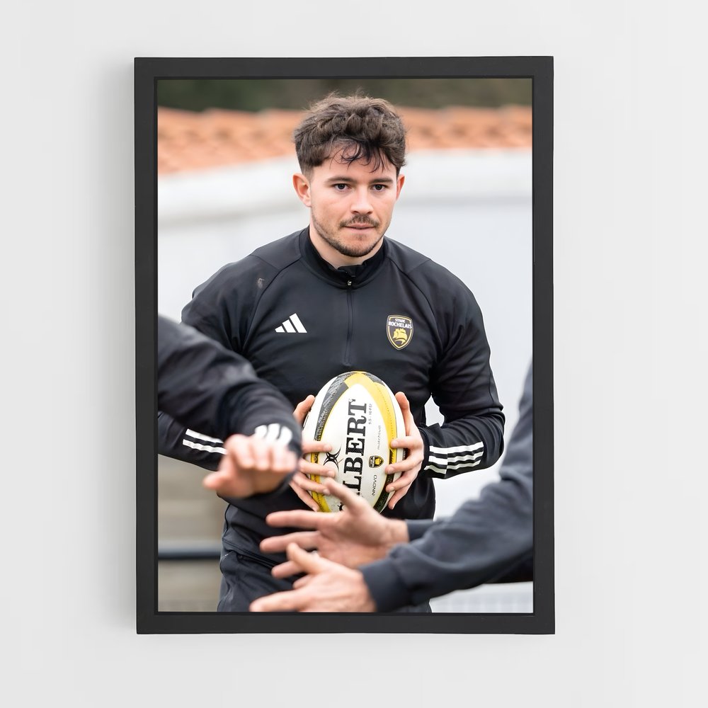 Poster Le Gardien de la Balle – affiche Rugby (vue 2)